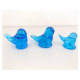 Lot of Small Glass etc. Penguin, Swan, etc. Collectible Bird Figurines