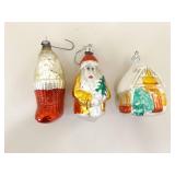 Lot of Vintage and Antique Christmas Ornaments