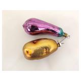 Lot of Vintage and Antique Christmas Ornaments