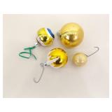 Lot of Vintage and Antique Christmas Ornaments