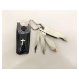Lot of Catholic/Christian Rosaries, Memorial Crosses, etc.