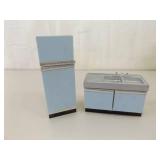 Lot of Vintage Doll House Furniture