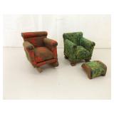 Lot of Vintage Doll House Furniture