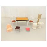 Lot of Vintage Doll House Furniture