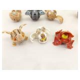 Lot of 38 Vintage Bakugan Toys
