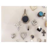 414 Grams of .925 Sterling Silver Wearable and Scrap Jewelry