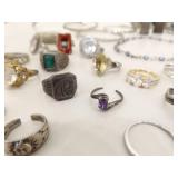 414 Grams of .925 Sterling Silver Wearable and Scrap Jewelry