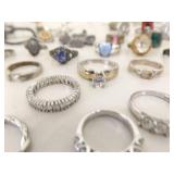 414 Grams of .925 Sterling Silver Wearable and Scrap Jewelry