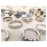 414 Grams of .925 Sterling Silver Wearable and Scrap Jewelry