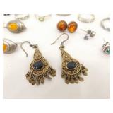 414 Grams of .925 Sterling Silver Wearable and Scrap Jewelry