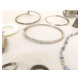 414 Grams of .925 Sterling Silver Wearable and Scrap Jewelry