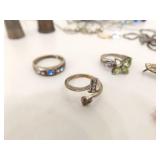 414 Grams of .925 Sterling Silver Wearable and Scrap Jewelry