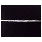 .925 Sterling Silver Howlite Cabochon Pendant Necklace