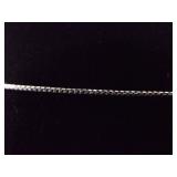 .925 Sterling Silver Purple Mojave Turquoise Cabochon Pendant Necklace