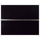 .925 Sterling Silver Purple Mojave Turquoise Cabochon Pendant Necklace