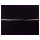 .925 Sterling Silver Mother of Pearl Cabochon Pendant Necklace