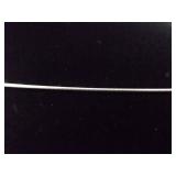 .925 Sterling Silver Zirconia Puppy Charm Pendant Necklace