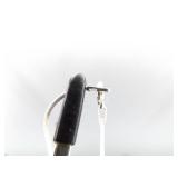 .925 Sterling Silver Zirconia Puppy Charm Pendant Necklace