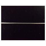 .925 Sterling Silver Blue Diamond Accented Heart Pendant Necklace