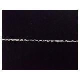 .925 Sterling Silver Articulated Bear Charm Pendant Necklace