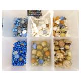 Lot of Vintage Beads and Bead Making Supplies, Tools etc.