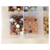 Lot of Vintage Beads and Bead Making Supplies, Tools etc.