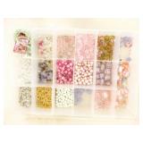 Lot of Vintage Beads and Bead Making Supplies, Tools etc.