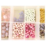 Lot of Vintage Beads and Bead Making Supplies, Tools etc.