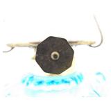 Vintage L.E. Smith Moon and Stars Blue Footed Compote and Oil Lamp