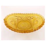 Large 10" Amber Imperial Glass etc. Compote etc.