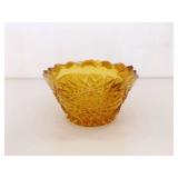 Large 10" Amber Imperial Glass etc. Compote etc.