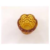 Large 10" Amber Imperial Glass etc. Compote etc.