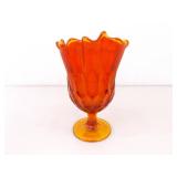 Lot of Vintage L.E. Smith, Fenton, etc. Amberina Glass