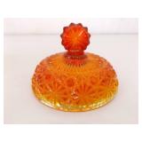 Lot of Vintage L.E. Smith, Fenton, etc. Amberina Glass