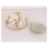 Lot of Misc Art Glass, Fenton Uranium Glass, Slag Glass, Hazel Atlas Milk Glass, etc.