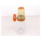 Lot of Vintage Glass Syrup etc. Pourers