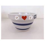 Lot of Vintage Roseville RRP Hand Painted Crocks, Bowls, etc.