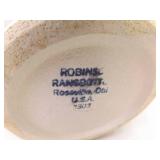 Lot of Vintage Roseville RRP Hand Painted Crocks, Bowls, etc.