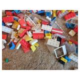 Vintage toy bricks