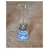 Blue Swiss Oil Lamp