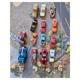 Fold Up Road Mat and toy cars