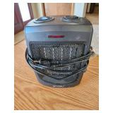 Space Heater and Blankets