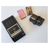 Tape Player and clock