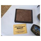 Belt Buckles and Wallets