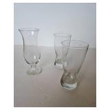 MCM Hugal Haus Glassses and misc glassware