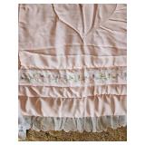 Vintage Baby Mobile, crib blanket and pillow