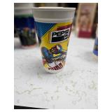 Vintage Plastic Advertising Cups