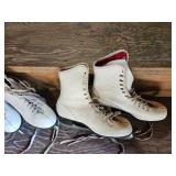 Vintage Leather Figure Skates
