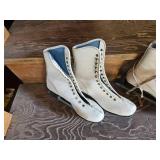 Vintage Leather Figure Skates