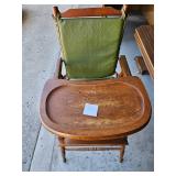 Vintage 1960s High Chair